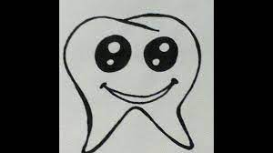 Wenn mir ein schmeide zahn gezogen. Risuem Zub How To Draw A Tooth Wie Man Einen Zahn Zeichnet Kak Narisovat Milye Risunki Youtube