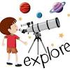 Each type uses different optics to make faraway objects look larger. 1