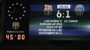 Все голы матча 1/8 финала лиги чемпионов «псж» — «барселона». Barselona Pszh 6 1 Video Golov I Obzor Matcha Futbol 24