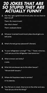Following is our collection of funny cheesy jokes. Jokes That Are So Dumb They Are Actually Funny Cheesy Jokes Funny One Liners Funny Quotes