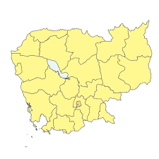 Business supply service in ho chi minh city, vietnam. Vector Maps Cambodia