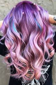 35 Breathtaking Ways Of Pulling Off Unicorn Hair Lovehairstyles Unicorn Hair Dye Peekaboo Hair Fairy Hair