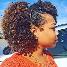 Medium Length Natural Hair Can Feel Like An Awkward In Between Stage But It Doesn T Have To Here Are 3 Hair Styles Beautiful Natural Hair Natural Hair Styles