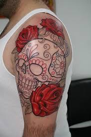This has to be one of the more popular skull tattoo designs for men. 25 Sugar Skull Tattoo Designs