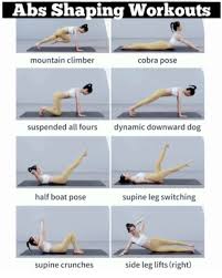 The upper body gets most of the muscle work in down dog, where the lower body enjoys the stretch, riepl adds. Abs Shaping Workouts Top 8 Yoga Poses To Shape Ab Fitzabout