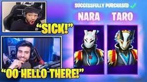 Check spelling or type a new query. Streamers Reacts To New Epic Nara Toro Skins Fortnite Funny Daily Best Moments Fortnite In This Moment Skin