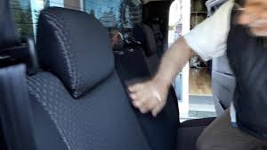 Isuzu D Max Cift Kabin Koltuk Kaplama Youtube