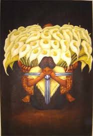 Sueño De Una Tarde Dominical En La Alameda Central Para Colorear El Vendedor De Alcatraces Diego Rivera Diego Rivera Alcatraces Calas