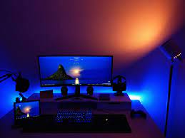 The fresh blue, purple, and green make this scheme so fresh and cold. Here Is An Idea For A New Color Scheme It S Quite Calming Wallpaper In The Comments Best Gaming Setup Color Schemes New Color