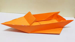 How To Make A Ninja Power Star Out Of Paper How To Make A Paper Speed Boat Origami Tutorial Origami Speed Boat Pap In 2020 Origami Tutorial Origami Speed Boats