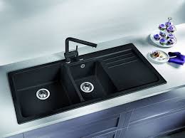Pin By Jennifer Arel On Ideas For The House Black Kitchen Sink Sink Blanco Sinks