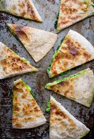 Spinach Pesto And Cheddar Quesadillas Recipe Seasoning Recipes Recipes Quesadilla