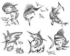 Awesome colorful saltwater fishes and turtle in deep sea tattoo on leg. 9 Sailfish Tattoo Ideas Sailfish Fish Drawings Fish Art