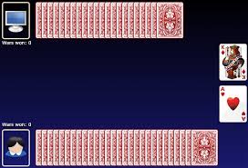 War is a classic game where players draw cards from their decks and see who has the highest card. Vectorlight War Multiplayer Online Cards Game