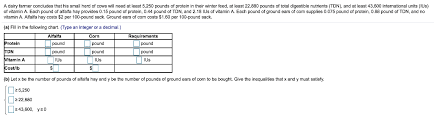 Solved A Dairy Farmer Concludes That His Small Herd Of Co