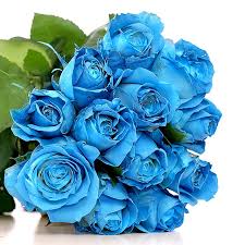 Blue is a bold color, but fortunately, with their shades ranging from purplesque to deep, rich blues, blue flowers go well with many other hues to create an interesting yet fetching bouquet. Blue Roses Delivery Vietnam Blue Roses Bouquet