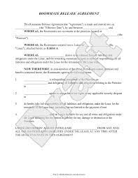 Free Roommate Release Agreement: Make & Sign | Rocket Lawyer