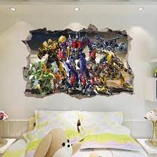 Transformers Wall Stickers Transformers Wall Decor Wall Stickers Kids Wall Stickers