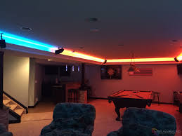 Driftwood floor lamp great for cottage unique lamp brown man. Man Cave Game Room Led Lighting Contemporary Games Room Seattle By Solid Apollo Led Houzz Uk