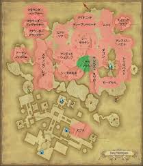 Ff14 テンペスト フィールドモブ配置図 さにすとのにちじょう