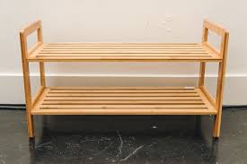 Jun 15, 2021 · this extra long mudroom bench has a shelf below made out of dowel rods that's perfect for storing shoes. The Best Shoe Rack Reviews By Wirecutter