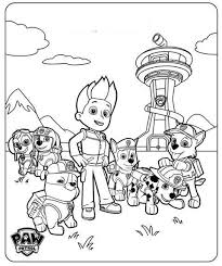 Disegni Da Colorare Paw Patrol Per Bambini Disegni Da Colorare Pagine Da Colorare Di Natale Libri Da Colorare
