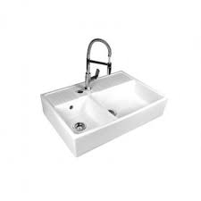 Timbre D Office Sarreguemines Evier Ceramique Timbre D Office 2 Bacs Country Blanc Distriartisan Evier Accessoires Plomberie Evier Timbre