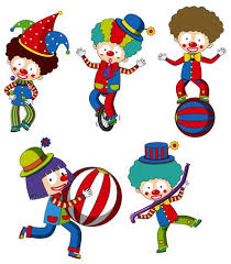 a set of circus clown download free vectors clipart graphics vector art a set of circus clown download free