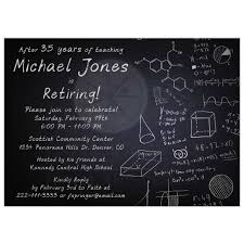 Choose from hundreds of designs. Simple Chalkboard Teacher Retirement Party Invitation