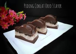 Resep Puding Coklat Oreo 3 Layer Oleh Pawon Mair Irma Rahmawati Resep Puding Coklat Makanan Manis Makanan