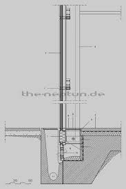Gekennzeichnet durch die eingefräste mittelnut und die direktverschraubung, bietet das system stabalux h ein. Detail Anschluss Fassade An Bodenplatte Fassade Fassadenschnitt Pfosten Riegel Fassade