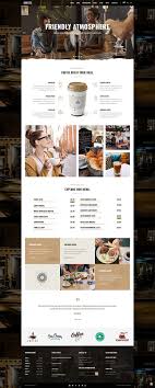 Barista Wordpress Theme Comes With Blend Of Highly Customizable Predesigned Pages Flexible Options A Food Website Design Cafe Menu Design Website Menu Design