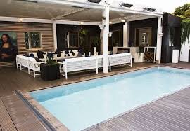 Salon La Maison Secret Story 9 2015 Realisation O Piscines Liner Gris Clair Apf Piscine Piscine Pergola Bioclimatique Pergola Aluminium