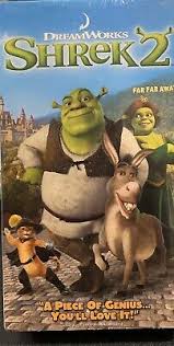 Shrek 2 New Vhs 2004 Classic Kids Comedy Sealed New Eddie Murphy Dream Works 678149087437 Ebay Kids Comedy Shrek Classic Kids