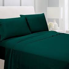 Saving you time is our top priority. Ebern Designs Ultra Soft Deep Pocket Solid Sheet Set Color Forest Green Size Full Bedroom Green Bedroom Design Green Sheets