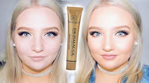 dermacol extreme coverage foundation shade 208 to 221 matching my tan tobie jean