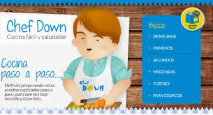 Recetas para niños, para banquetes, para una comida rápida. Nuevas Recetas De Cocina En Chef Down Para Jovenes Con Sindrome De Down