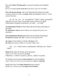 Denumirea zilelor saptamanii in germana este intodeauna de genul masculin deci va primi der in fata. Nivelul B1 Limba Germana Pentru Intermediari Shop Ajutorintegrare Eu