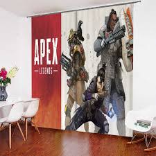 Home Decor Apex Legends Black Curtains For Boys Bedroom Livingroom Boys Bedroom Curtains Black Curtains Boy S Bedroom