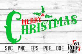 Merry Christmas Wood Sign Svg Cutting Files Graphic By Ten Times Studio Creative Fabrica