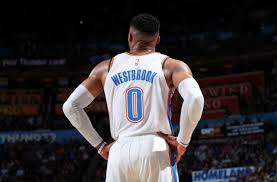 On the back, there was a list of statistics from his oklahoma city tenure, with 1 team at the top, his thunder totals of 11 seasons, 821 games . Russell Westbrook S Injury Will Hurt But Okc Thunder Should Be Fine