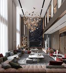 Luxury Double Height On Behance Luxury Living Room Design Luxury Living Room Living Room Design Decor
