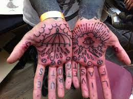 Aaahhhh Palm Tattoos Tattoos Hand Tattoos