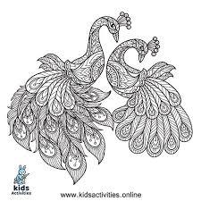 To think, a creature this fantastic exists in the world. Free Printable Peacock Coloring Pages Kids Activities Peacock Coloring Pages Coloring Pages Unicorn Coloring Pages