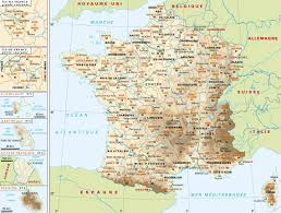 Carte des villes principales de france buy this stock vector and image result for carte de france avec nom des grandes villes (with. Carte De France Divisions Regions Departements Et Villes