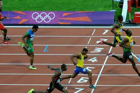 He did this while his shoelace was untied during running. Usain Bolt I Can Beat My Own 200 Metre World Record In Olympics Wales Online