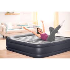 Intex 16 5 Inch Deluxe Inflatable Air Mattress Bed With Built In Pump King Sponsored Deluxe Paid Inflatable Inch