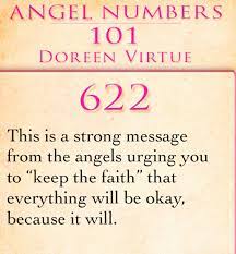 622 This Is A Strong Message From The Angels Urging You To Keep The Faith That Everything Will Be Okay Becaus Angel Number Meanings Numerology Angel Numbers