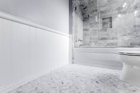 In this video they show different types and styles of bathroom furniture. Master Bathroom Remodel Renowned Renovation Carrera Marble Kohler Mariposa Apron Front Tub Shower Glass Renowned Renovation