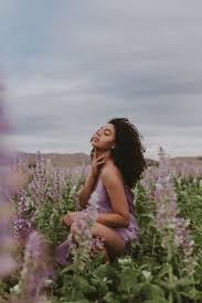 Lavender Field Portraits In Utah Flower Photoshoot Portrait Photography Poses Portrait Photography